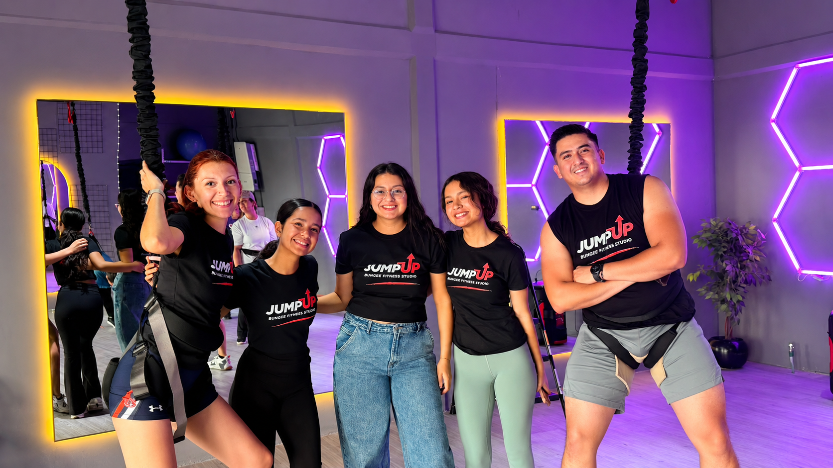 Entrenamiento bungee fitness